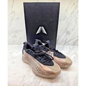 adidas AE 1 Low Anthony Edwards Champagne Metallic JQ6132 6.5Y NIB Extra Laces